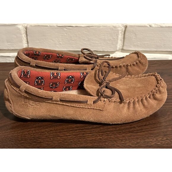 UGG Ryder Jungle Moccasin Slippers - Child Size 4 - Great Conditon - Picture 1 of 9